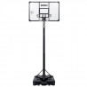SURPASS - Panier de basket - Hauteur réglable de 2 m a 3,05 m