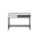 IGLOO Bureau enfant -1 Tiroir - Décor Chene Clair/Gris - L114 x P55 x H81 cm