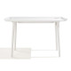 Bureau adulte Mobili - Panneaux de particules - Blanc - L 120 x P 60 x H 76,6 cm