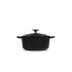 BK Cookware H6071.520 BK Bourgogne Cocotte en Fonte Ronde - 20 cm - 2.5L - Revetement émaillé - Couvercle avec Anneaux