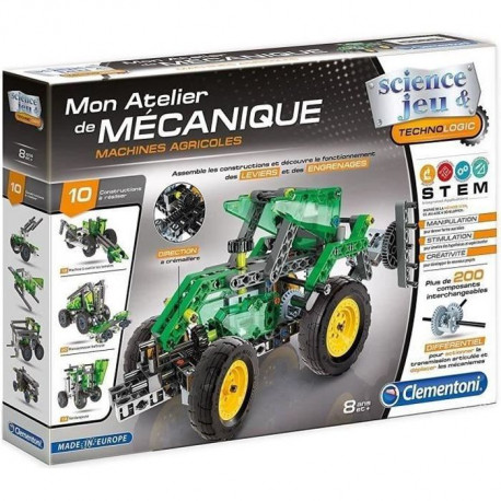 Clementoni - Science & Jeu - Machines agricoles