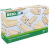 Brio World Coffret Evolution Intermédiaire -16 Rails - Accessoire pour circuit de train en bois - Ravensburger - Des 3 ans - …