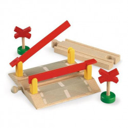 Brio World Passage a Niveau  - Accessoire pour circuit de train en bois - Ravensburger - Mixte des 3 ans - 33388