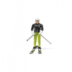 BRUDER - Skieur avec accessoires - 10,7 cm