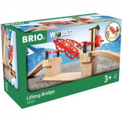 Brio World Pont Basculant  - Accessoire pour circuit de train en bois - Ravensburger - Mixte des 3 ans - 33757