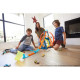 HOT WHEELS Track Builder Triple Looping Modulable Cascades Extremes - 1 lanceur, 1 véhicule et 1 cible inclus
