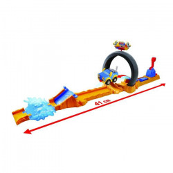 REV & ROLL  CIRCUIT VOITURE LOOP TRACK  Piste Modulable avec Looping Incluant 1 Véhicule Mini Action Rumble  Piste de 41 c…
