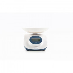 TERRAILLON 14770- Balance culinaire éléctronique Dynamo Curve - 3-5kg - Affichage LCD - Fonction Tare, Arret auto - Blanche/B…