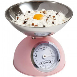 Bestron Balance de cuisine vintage 5 kg - rose