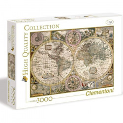 Clementoni - 3000 pieces - Old Map