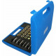 BRILLIANT TOOLS Kit de réparation a filetage pour bac a huile 114 pcs