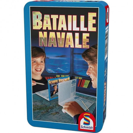 Bataille navale - Jeu de poche - SCHMIDT AND SPIELE