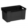 KETER | VULCANO 50L, Rangement, Noir, 58,7 x 39 x 30 cm