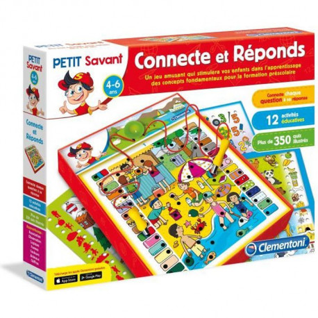 Éducation Clementoni - Connecte et Réponds