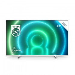 PHILIPS 43PUS7956 TV LED UHD 4K 43 (108cm) - Ambilight 3 côtés - Android TV - Dolby Vision - Son Dolby Atmos- 4 x HDMI