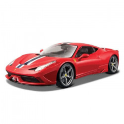 BBURAGO Véhicule Bburago Ferrari Signature 458 Speciale rouge en métal a l'échelle 1/18eme