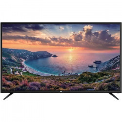 Continental Edison - TV LED UHD 4K 43 (108cm) - 3xHDMI, 2xUSB - Noir