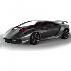 BURAGO Voiture en métal Lamborghini Sesto Elemento a l'échelle 1/24eme