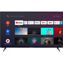 CONTINENTAL EDISON Smart Android- TV LED 65' (164 cm) UHD 4K (3840 x 2160)- 4xHDMI, 2xUSB-Netflix-Youtube-Google Play store