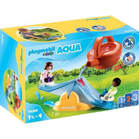 PLAYMOBIL 1.2.3  - 70269 - Balançoire aquatique avec arrosoir