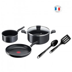 TEFAL C2679002 START'EASY Set 6 pieces revetement anti-adhésif, compatible tous feux dont induction