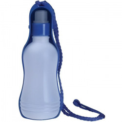 MPETS Bouteille d'eau - Pour chien - 500ml - Bleu