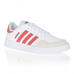 ADIDAS Baskets Breaknet Blanc/Rouge/Noir Mixte