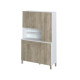TACOMA Buffet de cuisine L 120 cm - chene