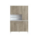 TACOMA Buffet de cuisine L 120 cm - chene