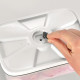 SEVERIN ZB3620 Lot 2 boites de conservation sans BPA avec valve de mise sous vide - Capacite 0,75 L - Preserve les saveurs