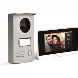 SCS SENTINEL - VisioDoor 4.3+ - Interphone vidéo filaire avec moniteur extra plat tactile 4,3