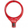 MASTER LOCK Cable Antivol Vélo [90 cm Câble] [Combinaison] [Extérieur] [Couleur Aléatoire] 8229EURDPROCOL