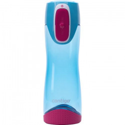 Contigo Bouteille d'Eau Swish Autoseal, Grande Gourde sans BPA, Gourde Sport Antifuite, pour le Cyclisme et la Randonnée, 500 ml
