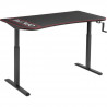 OPLITE Bureau Gaming Supreme Desk Noir / Rouge - (OP-SGD)