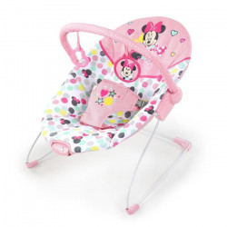 Disney Baby Transat Minnie Spotty Dotty avec vibrations et arche de jeux