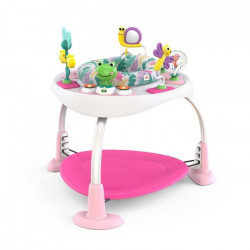 BRIGHT STARTS Trotteur/Table d'Activités 2-en-1 - Modele Rose