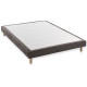 DEKO DREAM Ensemble Matelas + Sommier 160x200 - Ressorts ensachés - NATURA LAINE