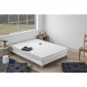 DEKO DREAM Koysi Ensemble Matelas 140x190 cm mousse mémoire de forme + Sommier - Confort ferme - Epaisseur 14 cm - Hypoallerg…