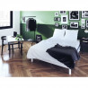 Pack Complet Literie tout en kit - 140*190cm - Matelas + Sommier + Couette + 2 Oreillers