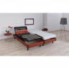 VIGO Ensemble relaxation matelas + sommiers électriques 2 x 80 x 200 cm - Mousse - 16 cm - Ferme