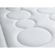 SOMDREAM OSCAR Ensemble Matelas 140x190 cm + Sommier + Pieds - Mémoire de forme - Triple suspension - 27 cm
