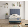 OSAKA - Ensemble Matelas 90x190 cm + sommier + pieds - 20 cm