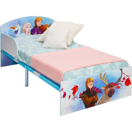 DISNEY LA REINE DES NEIGES Lit enfant 70x140 cm - Sommier inclus