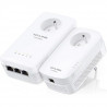 TP-Link TL-WPA8635P KIT kit de 2 CPL 1300 Mbps Wi-Fi Bi-Bande 1350 Mbps avec 3 Ports Ethernet Gigabit et Prise Intégrée