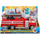 PAT PATROUILLE LE FILM - CAMION DE POMPIERS TRANSFORMABLE MARCUS - 6060444 - Véhicule interactif Avec Effets Sonores et Lumineux