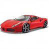 BURAGO Voiture Ferrari en métal 488 GTB a l'échelle 1/18eme