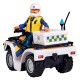 SAM LE POMPIER Quad Police + 1 Figurine - SMOBY