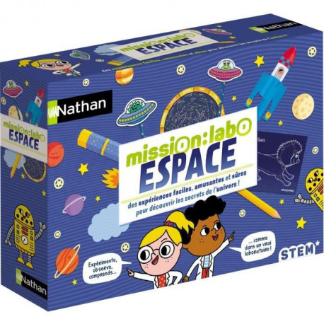 Nathan Mission Labo Espace coffret