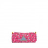 POIDS PLUME Trousse Rectangulaire Liberty Rose Fushia Enfant