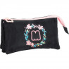 FOURRE-TOUT SCOLAIRE - MARSHMALLOW FLORAL